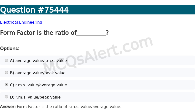Question Screenshot