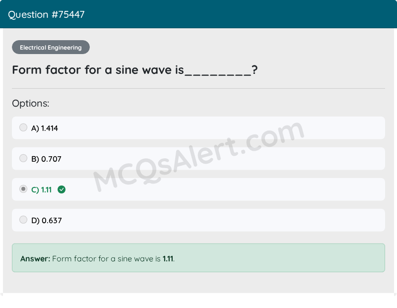 Question Screenshot