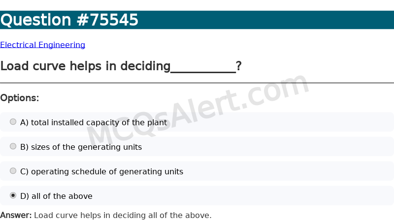 Question Screenshot