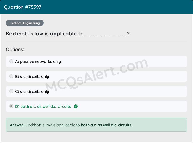 Question Screenshot