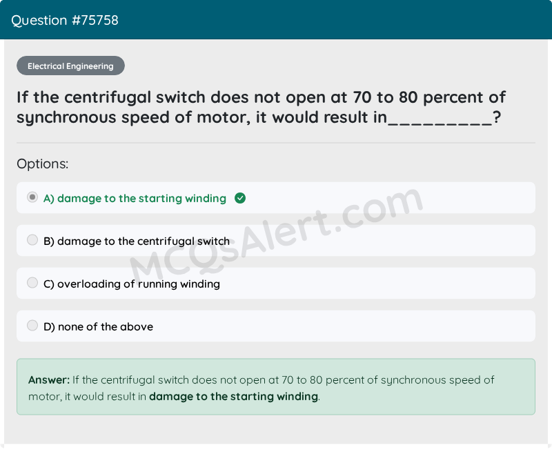 Question Screenshot