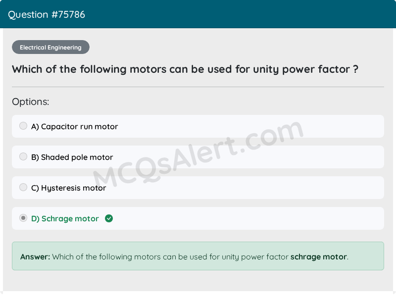 Question Screenshot