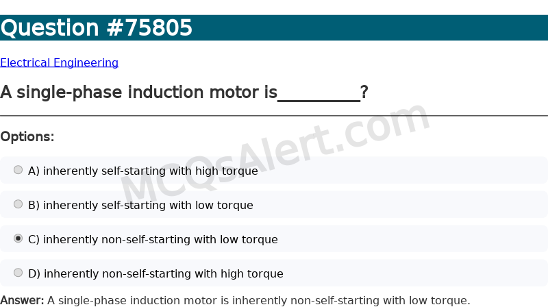 Question Screenshot