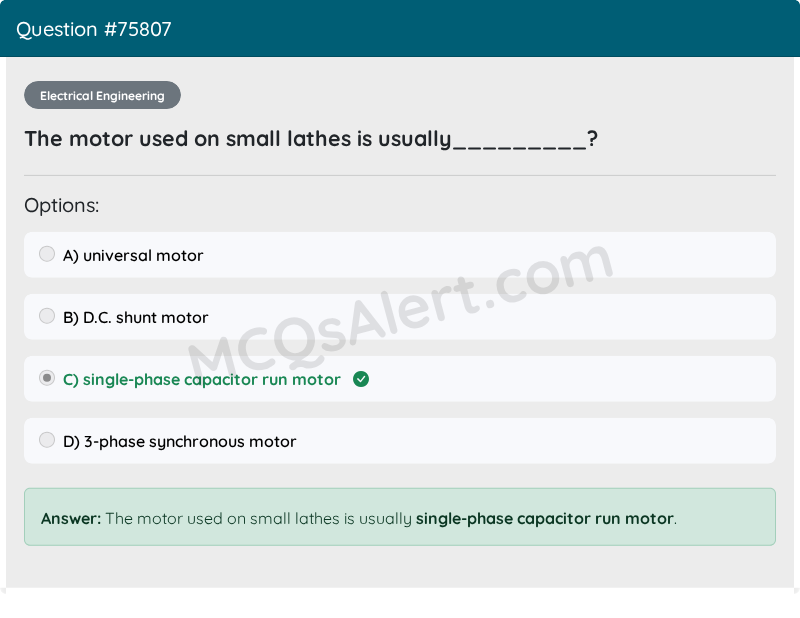 Question Screenshot