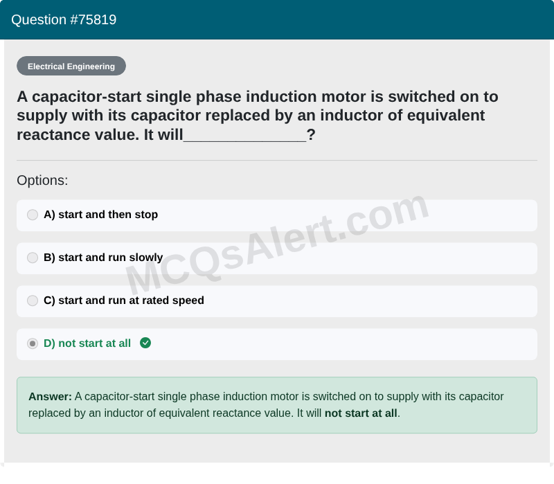 Question Screenshot