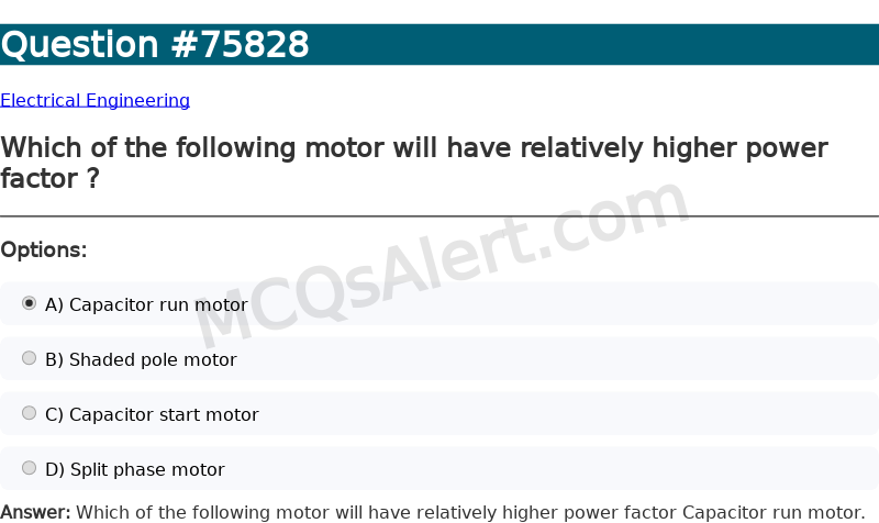 Question Screenshot