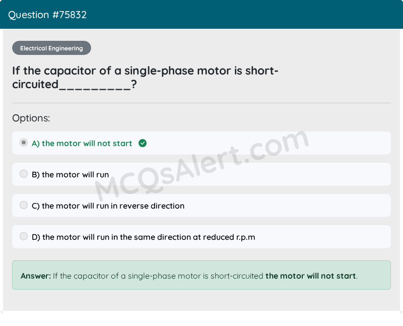 Question Screenshot