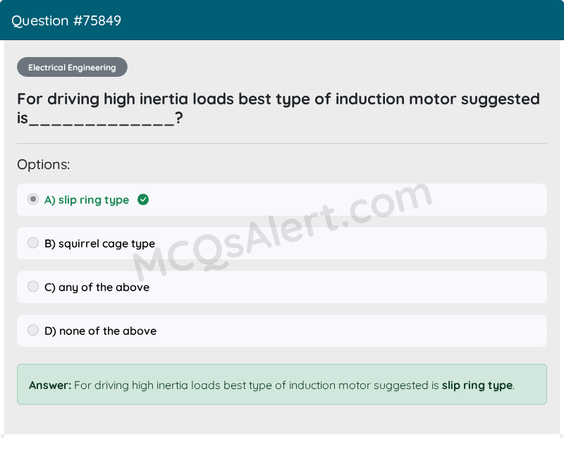 Question Screenshot