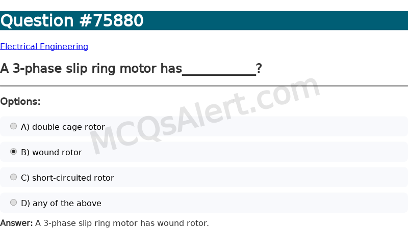 Question Screenshot