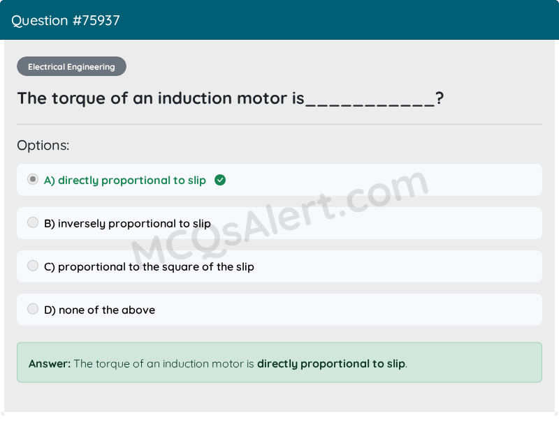 Question Screenshot