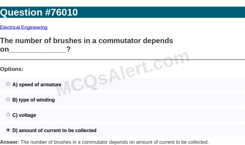Question Screenshot