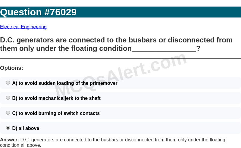 Question Screenshot