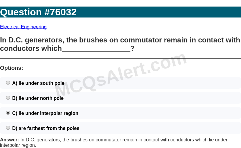 Question Screenshot