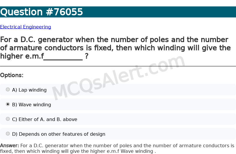 Question Screenshot