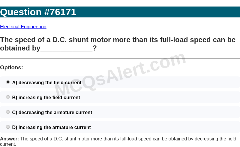 Question Screenshot