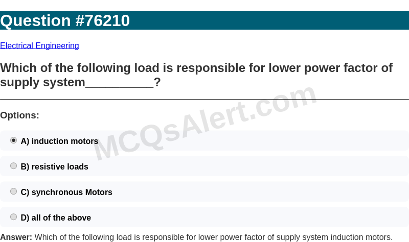 Question Screenshot