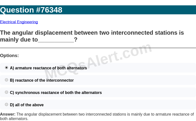 Question Screenshot