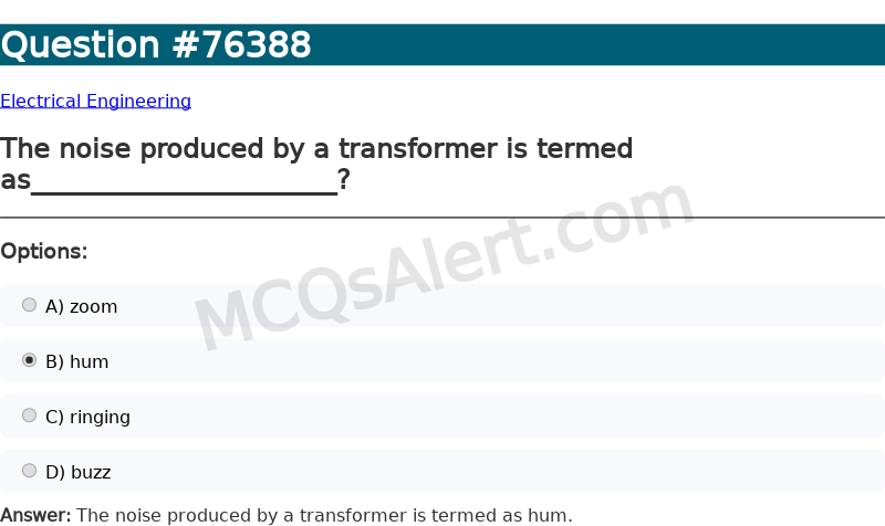 Question Screenshot
