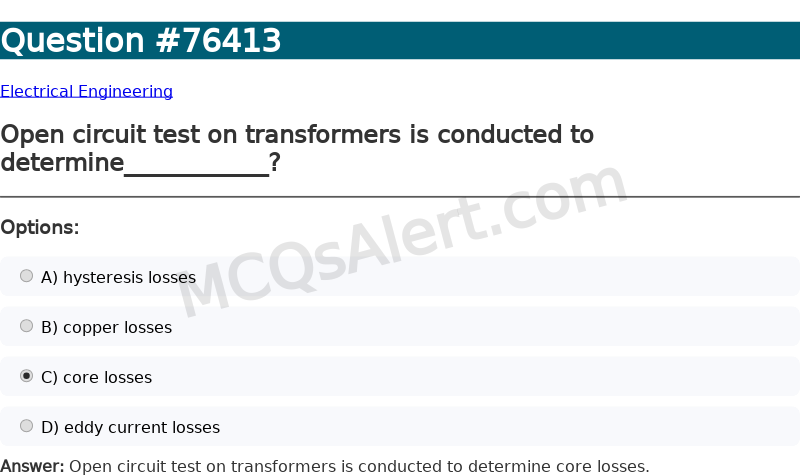 Question Screenshot