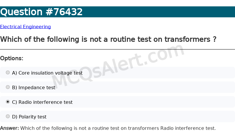 Question Screenshot