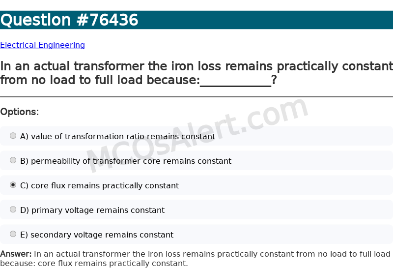 Question Screenshot
