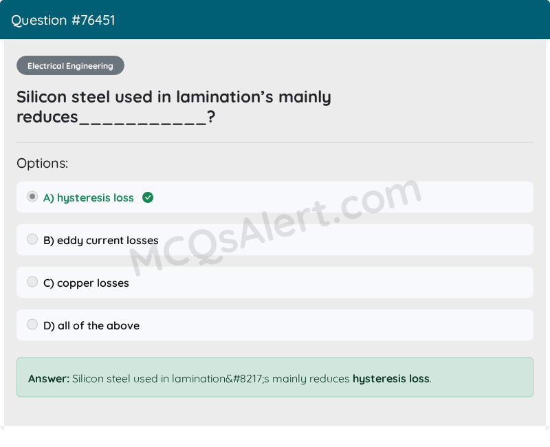 Question Screenshot