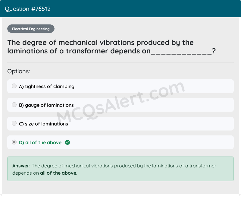 Question Screenshot