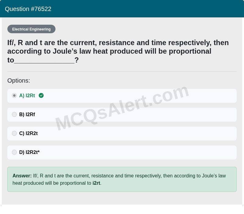 Question Screenshot