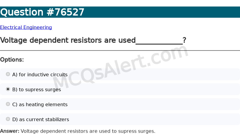 Question Screenshot