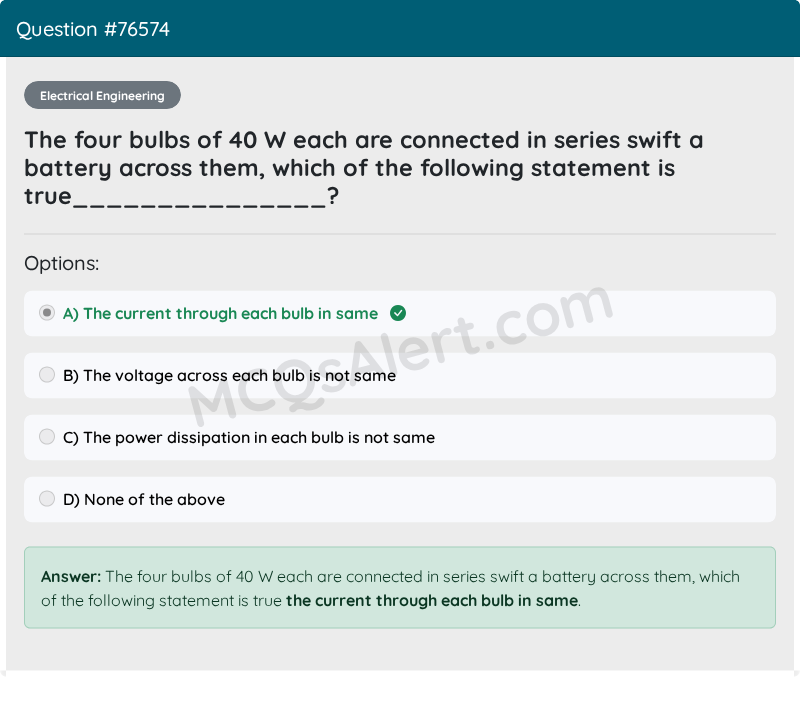 Question Screenshot