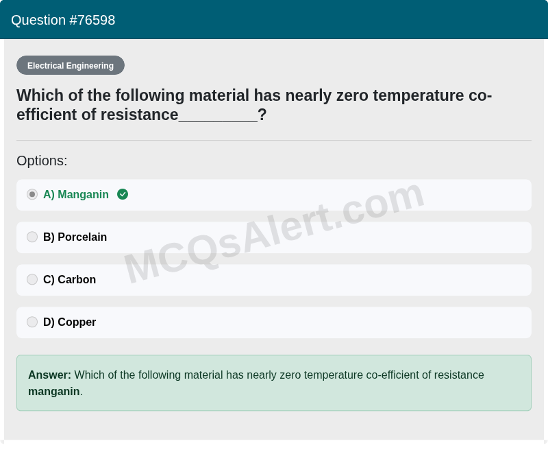 Question Screenshot