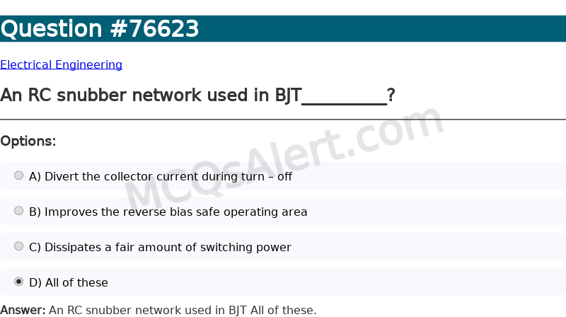 Question Screenshot