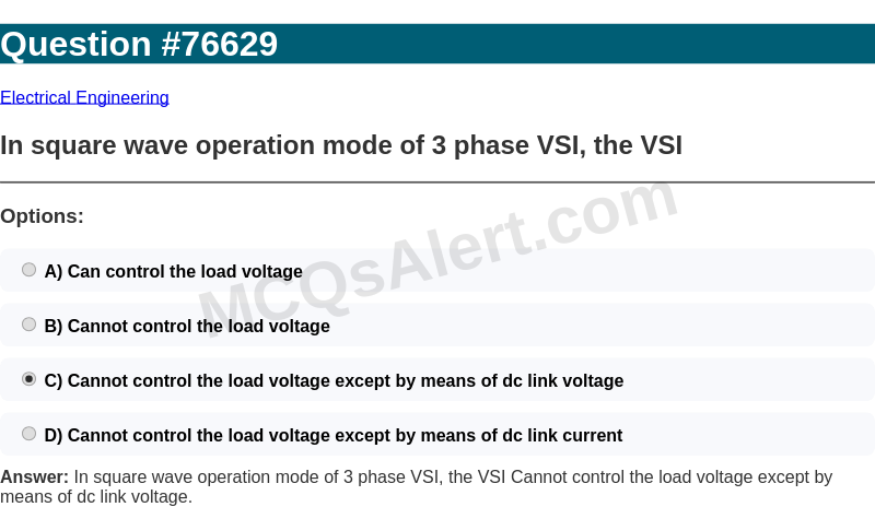 Question Screenshot