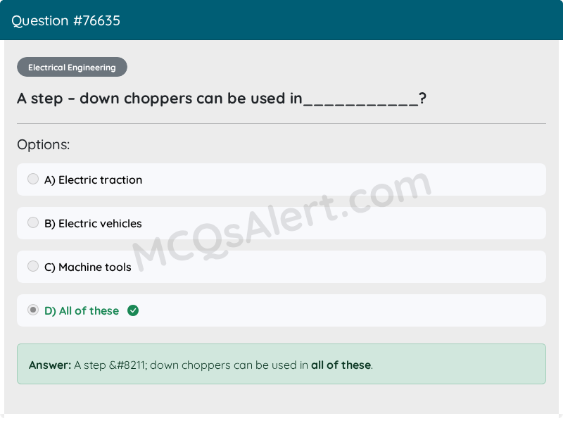 Question Screenshot