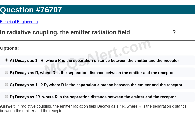 Question Screenshot