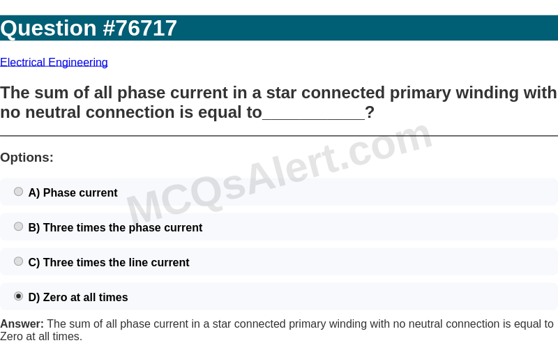 Question Screenshot