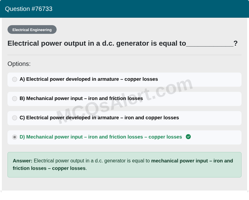 Question Screenshot