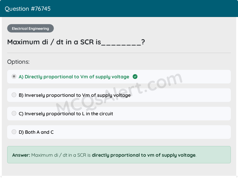 Question Screenshot