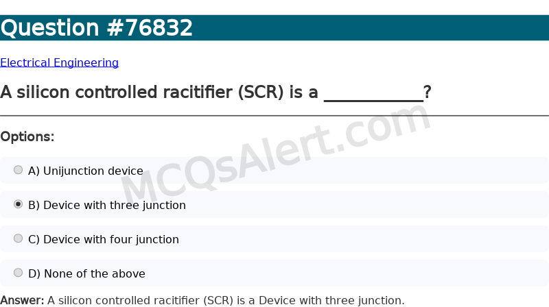 Question Screenshot