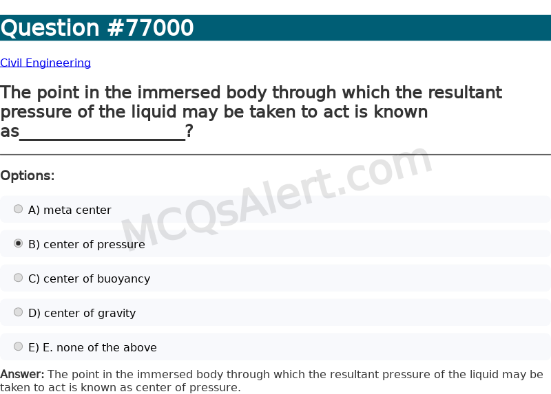 Question Screenshot