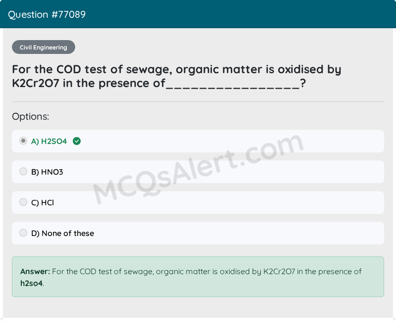 Question Screenshot