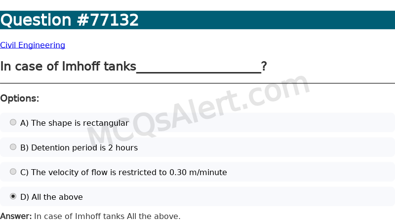 Question Screenshot