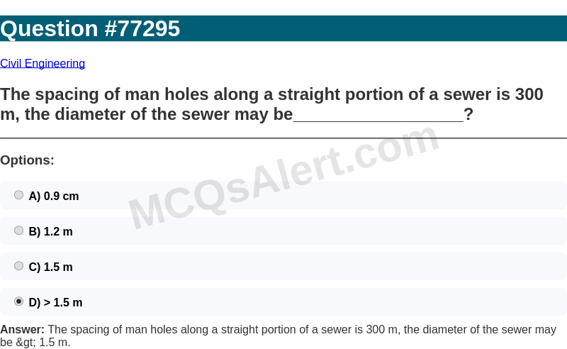 Question Screenshot