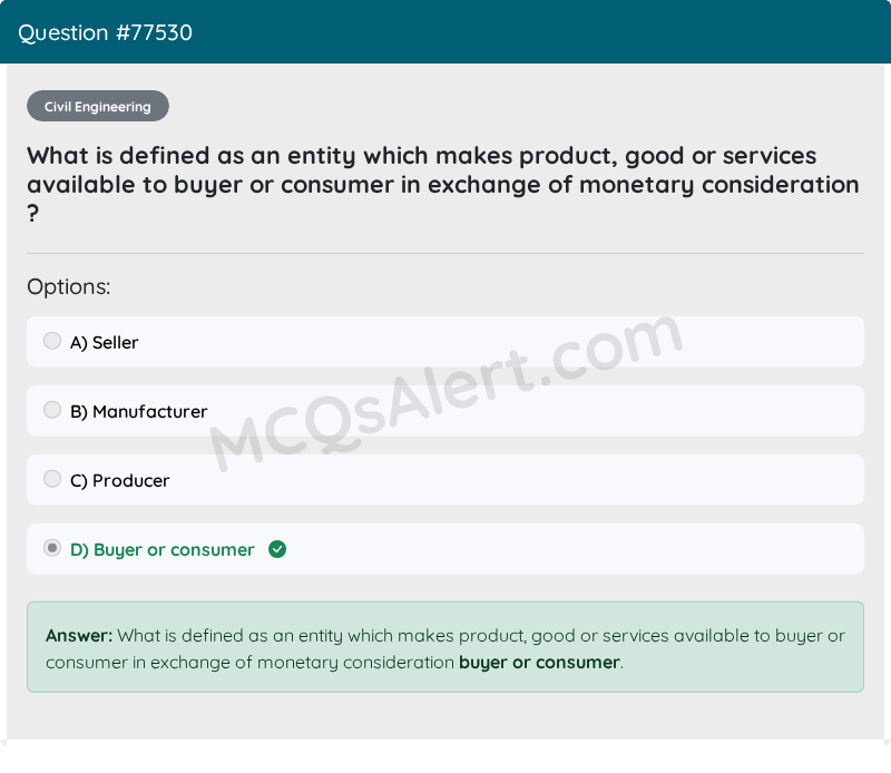 Question Screenshot