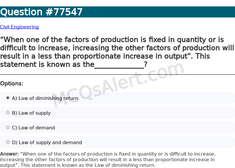 Question Screenshot