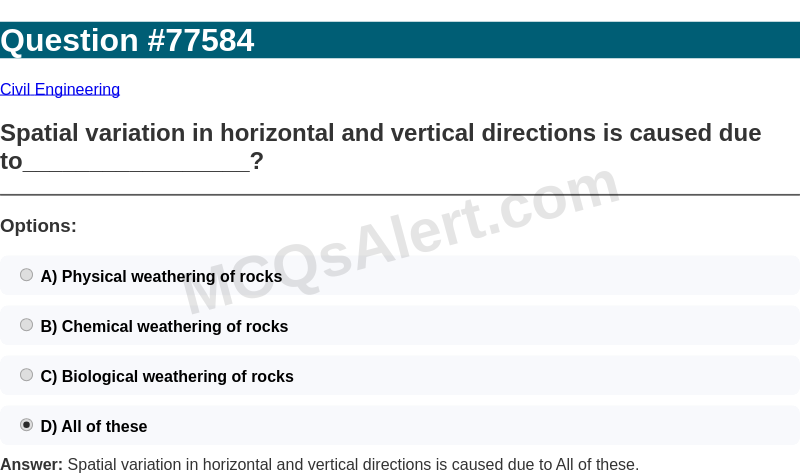 Question Screenshot