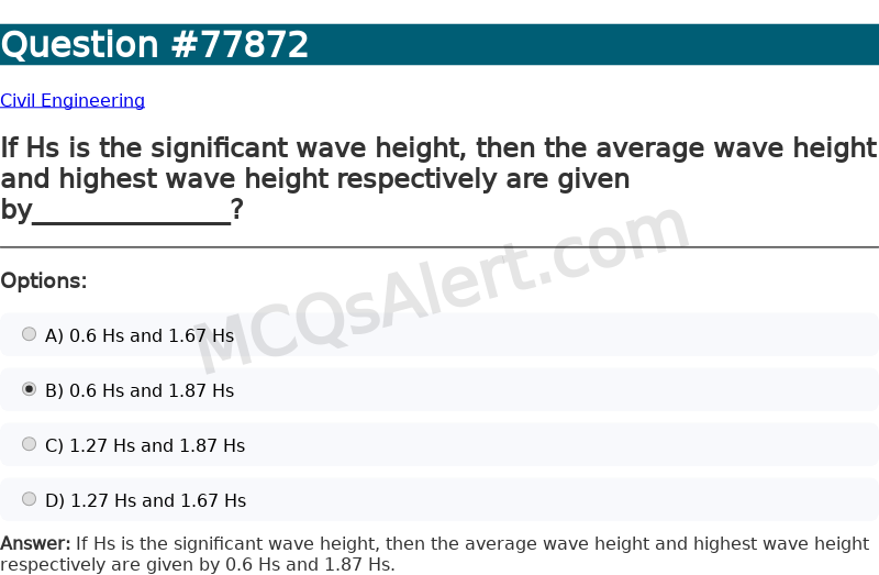 Question Screenshot