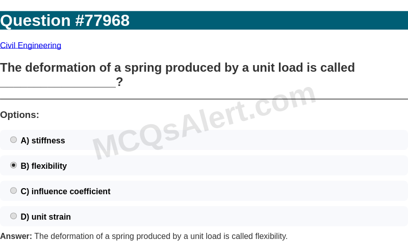 Question Screenshot
