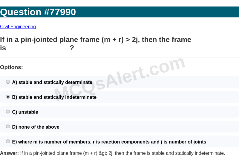 Question Screenshot
