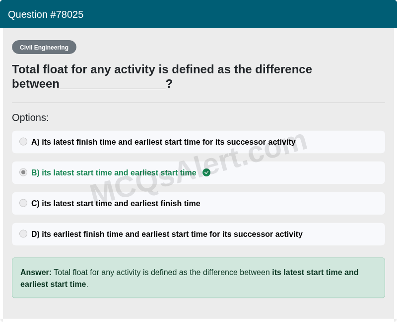 Question Screenshot
